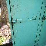 Vintage metal locker cabinet
