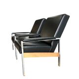 Set of 2 vintage J Mertens armchairs
