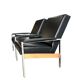 Set of 2 vintage J Mertens armchairs