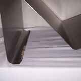 Stainless steel coffee table years 70