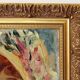 Fine Impressionist Oil On Canvas Society Lady by John Strevens (1902-1990)