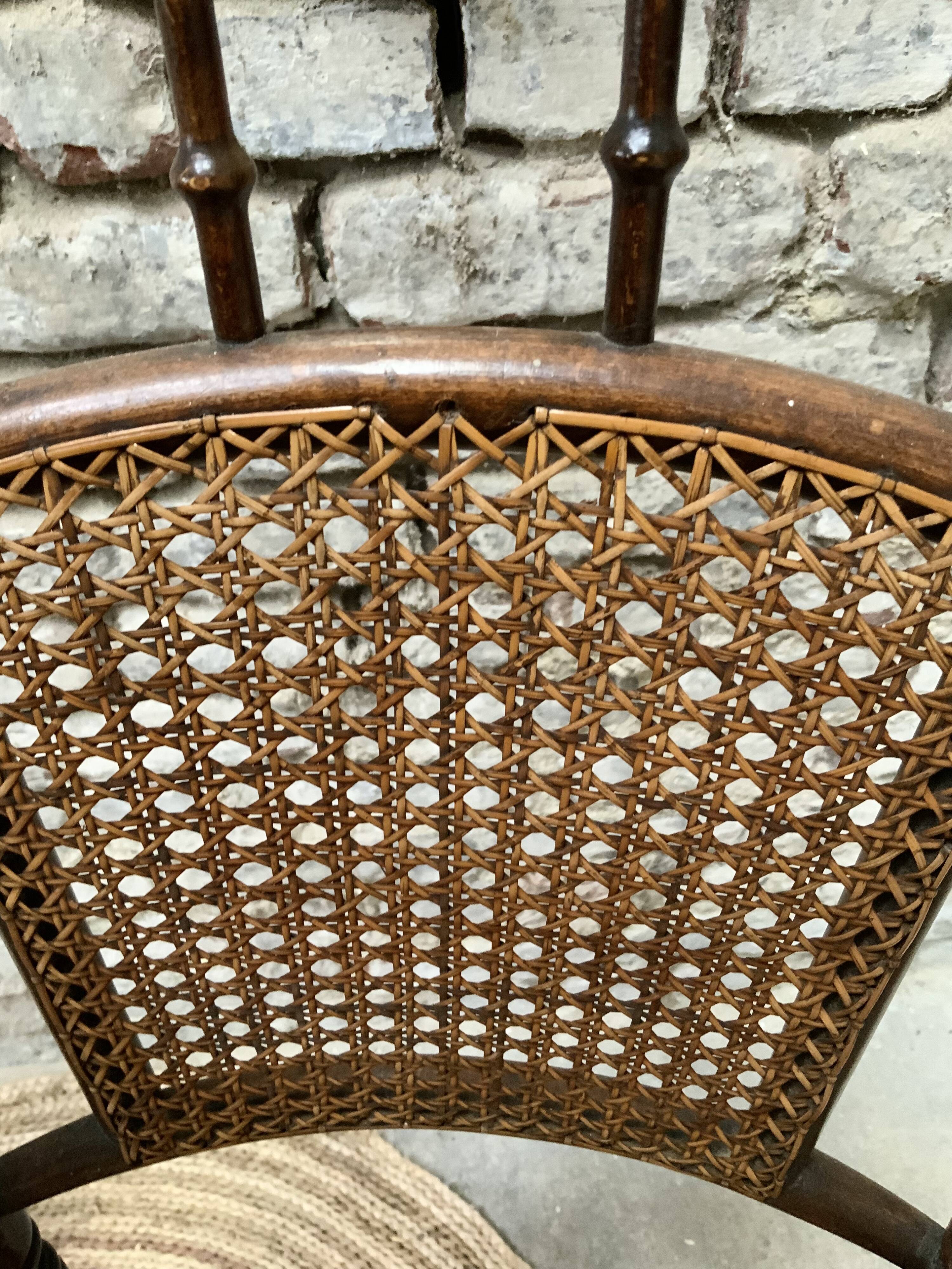 Pair of bistro chairs