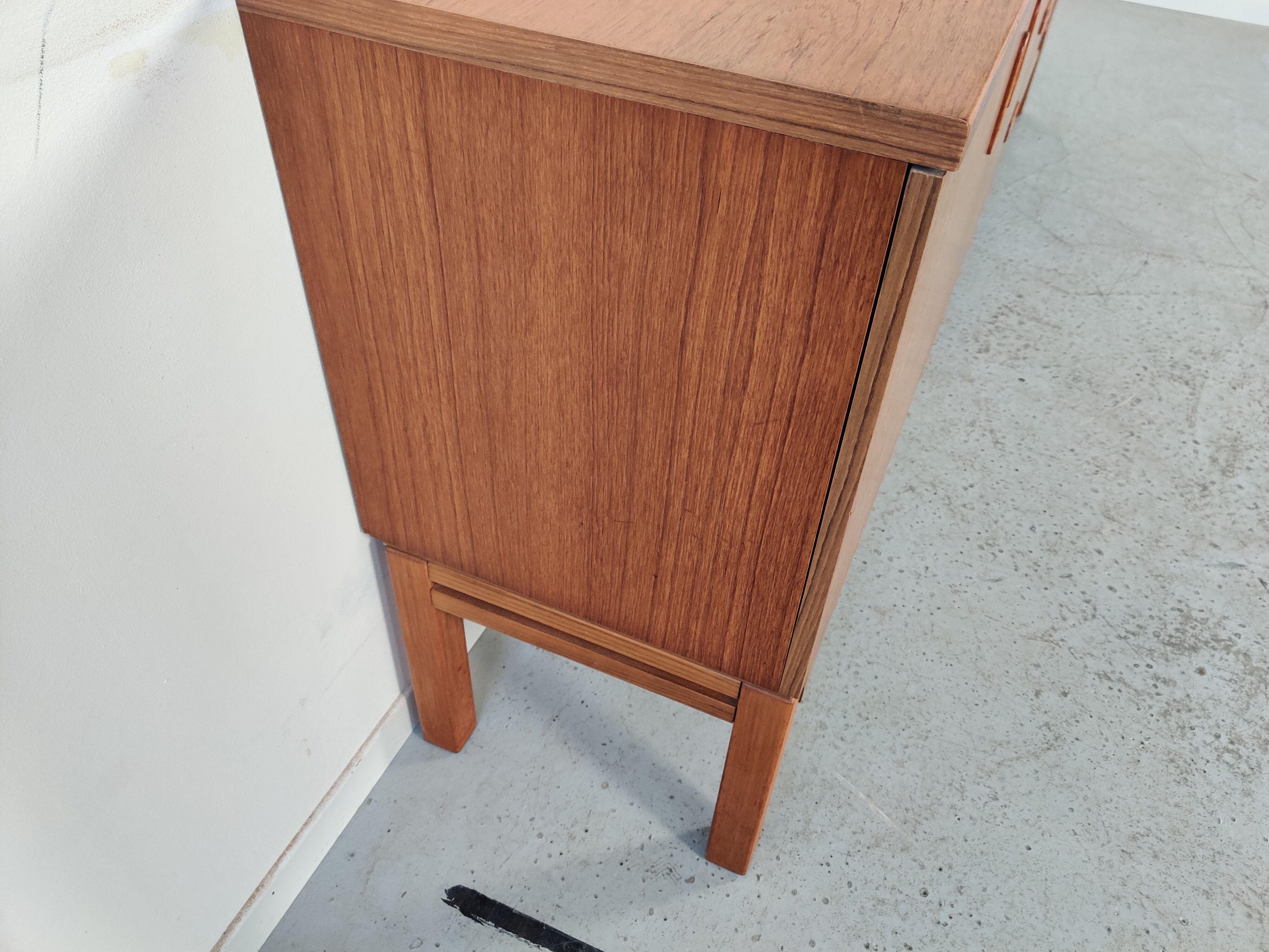 Scandinavian teak sideboard, 60s