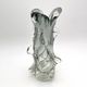 Large Murano Vase Smoked Glass Sculptural 31.5cm 3.1kg