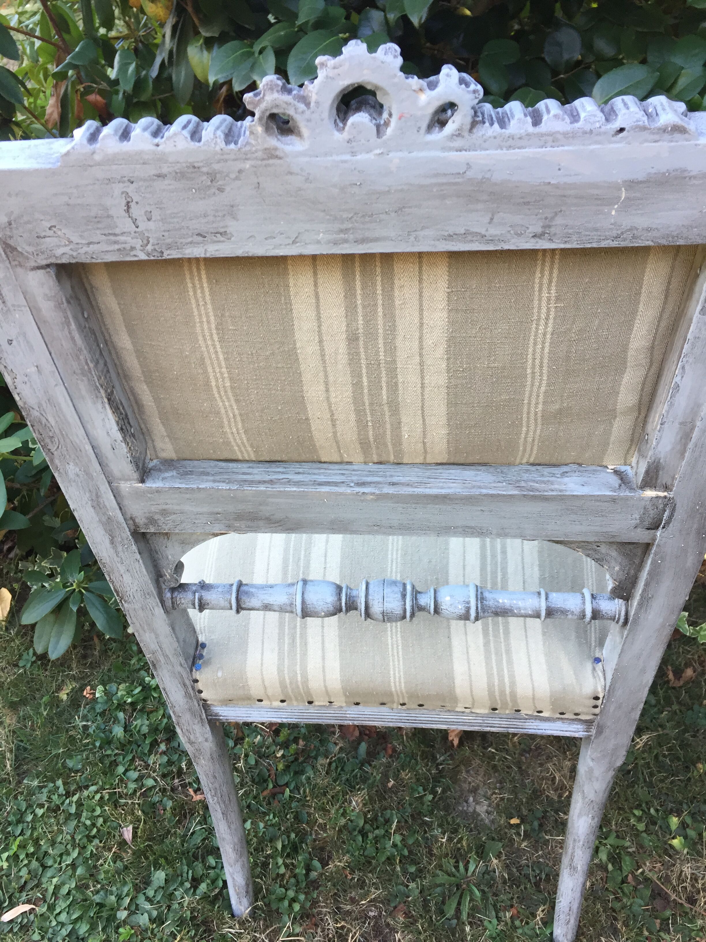 Old Louis XVI style armchair