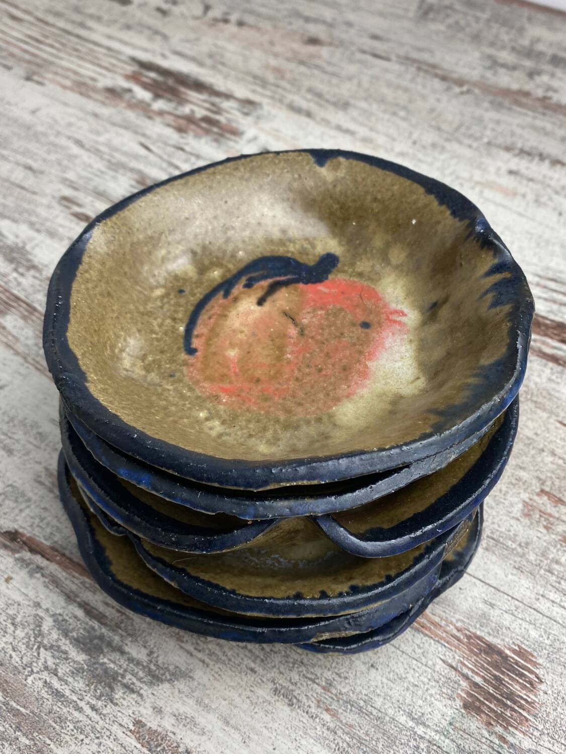 Ceramic dessert bowls