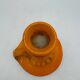 West Germany pottery candle holder