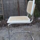 Set de 4 chaises blanches Cesca B 32 de Marcel Breuer made in Italy 1998