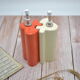 Duo of bottles oil and vinegar Amadeus interlocking