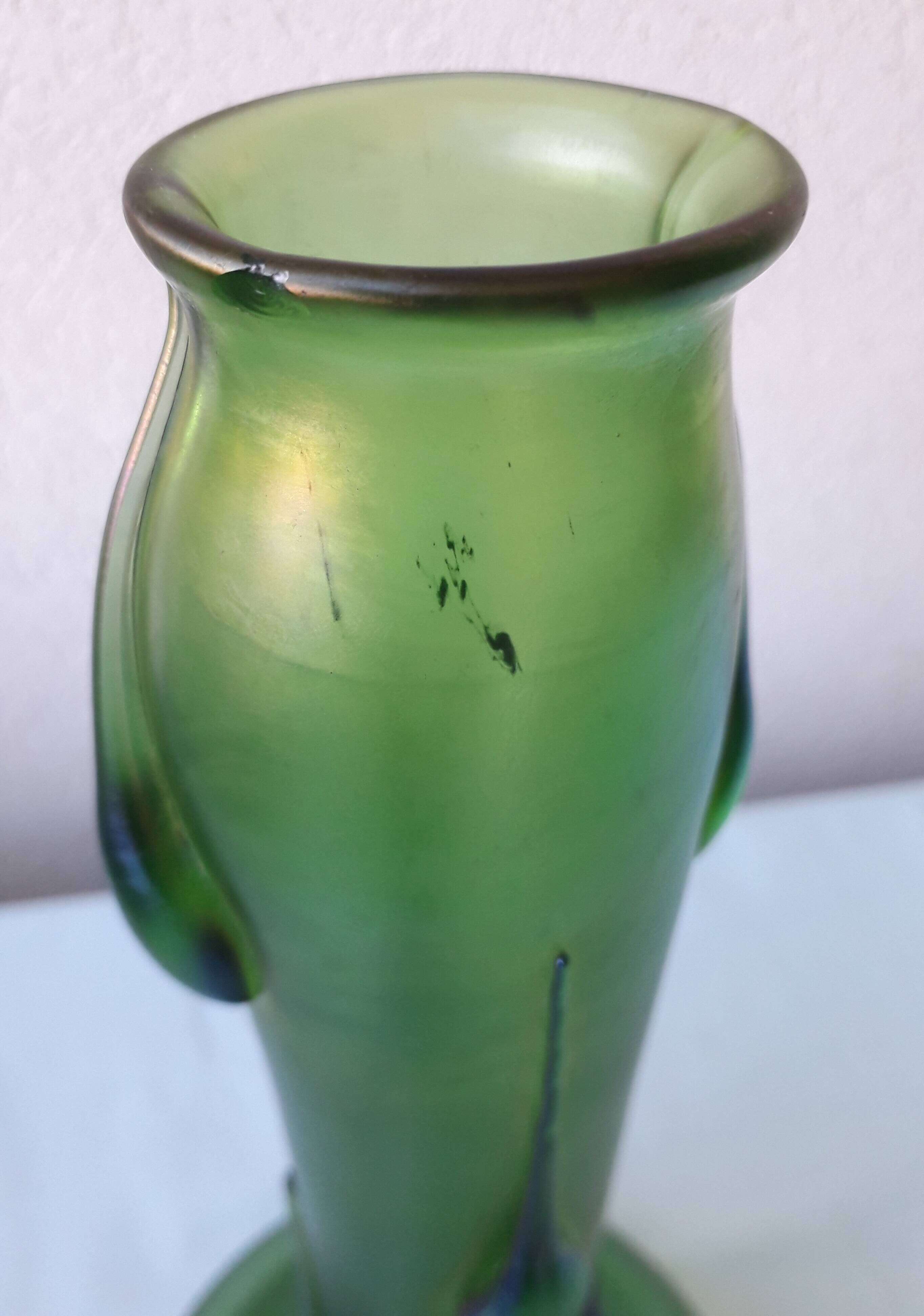Loetz glass vase