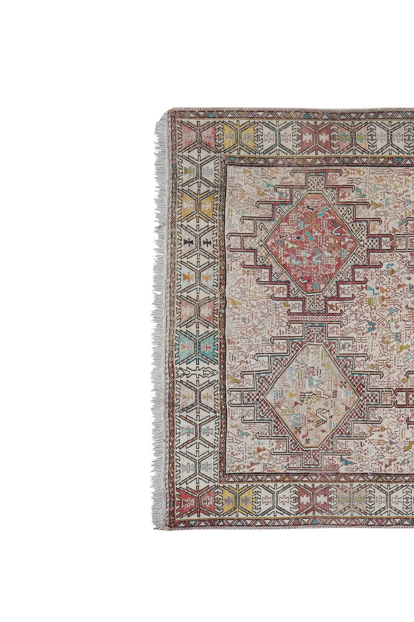 Tapis turc vintage fait main