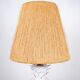 Grande lampe ananas en céramique et fibres naturelles, Italie, 1980s