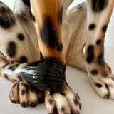 Vintage ceramic leopard