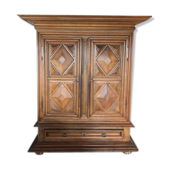 Solid oak cabinet