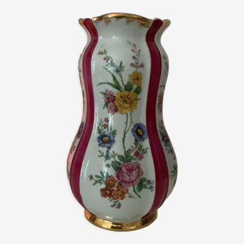 Vase de Couleuvre marque au serpent  vintage en porcelaine fine