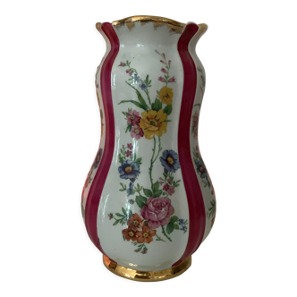 Vase de Couleuvre marque au serpent  vintage en porcelaine fine