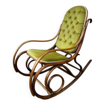 Fauteuil à bascule vintage