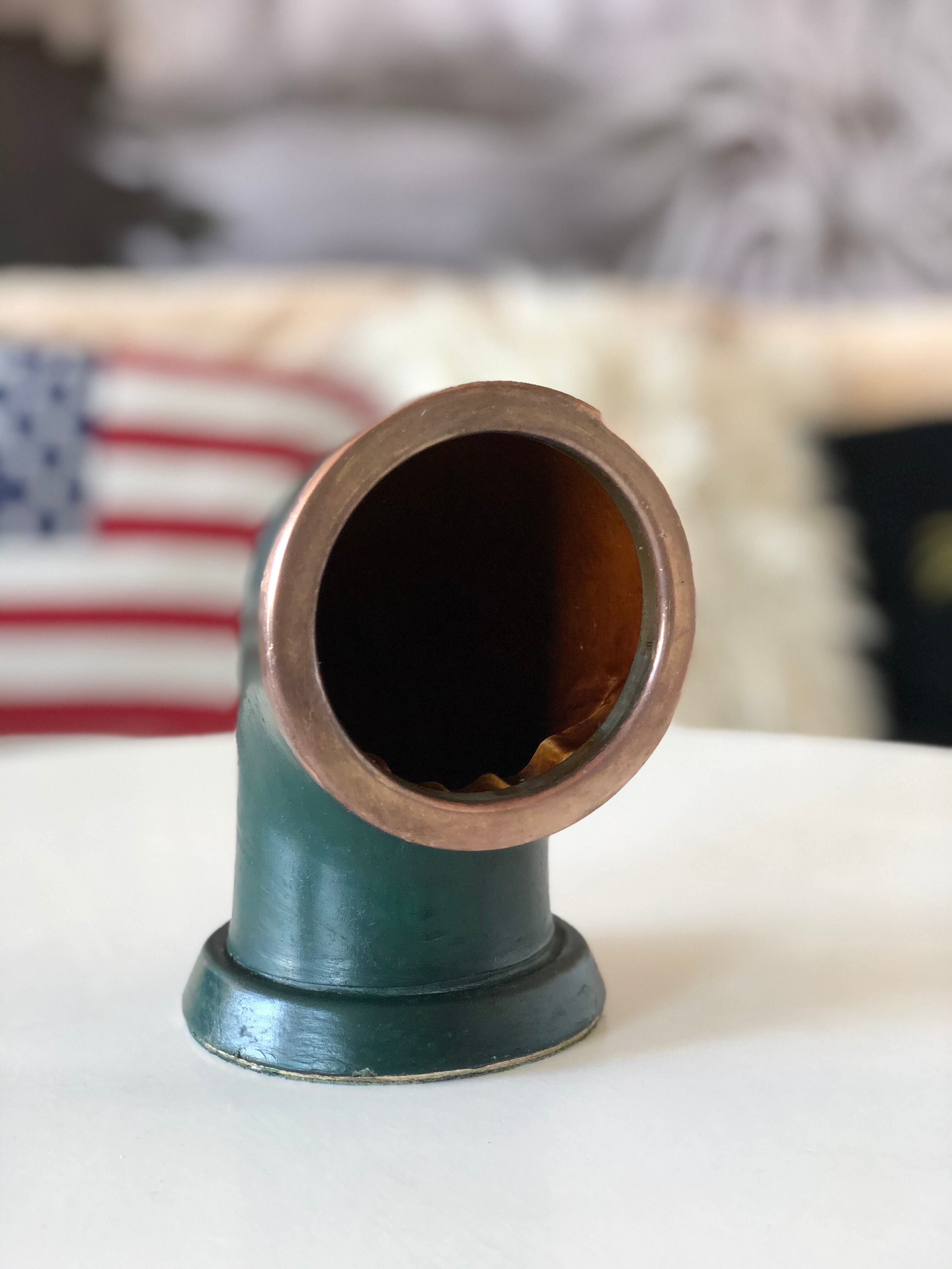 Longchamp leather ashtray