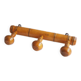 Patère bois rétro