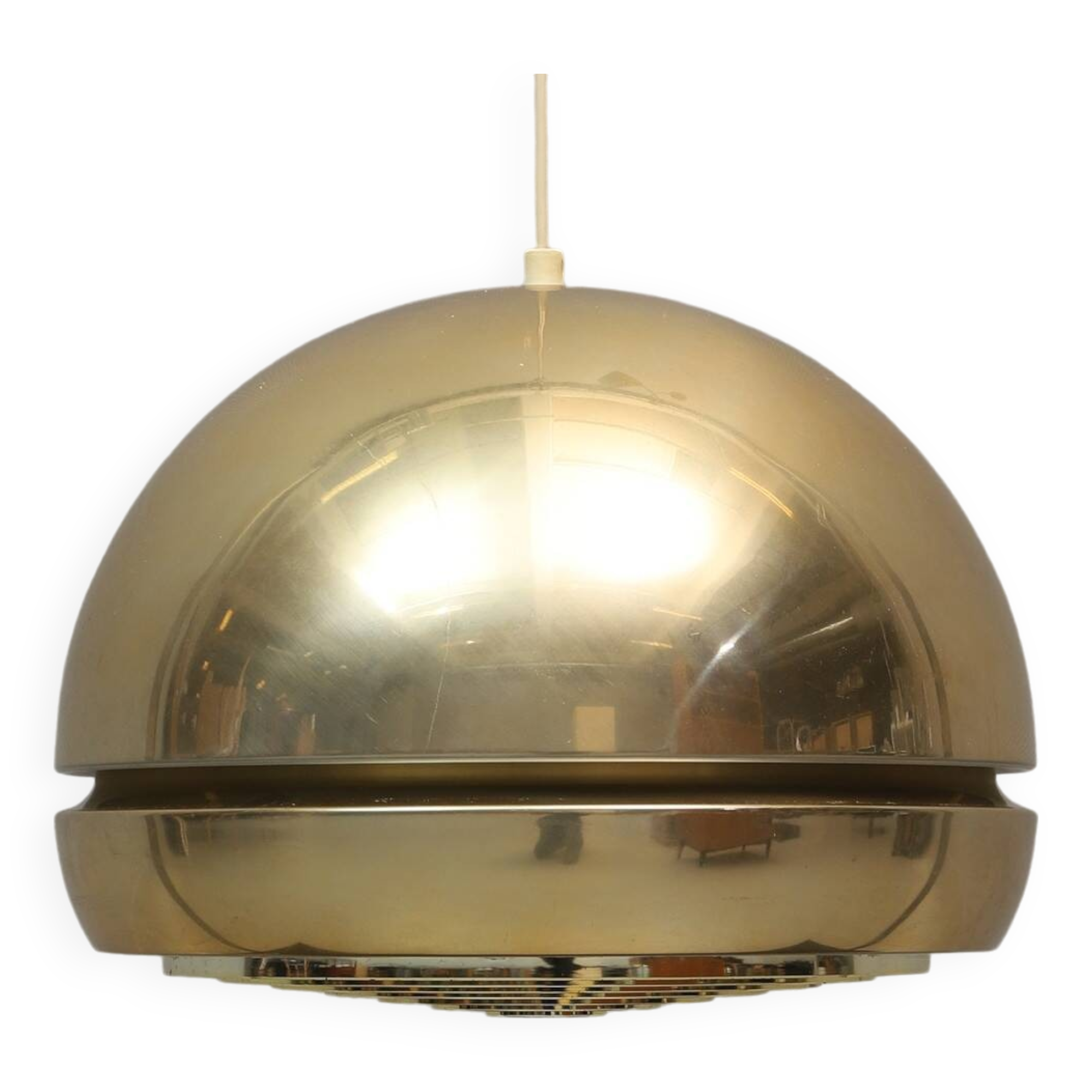 Hemi-Sweden pendant light from the 60s/70s