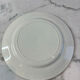 Assiette plate Salins décor bleues 24,5cm