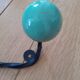 Wall coat rack two ball hooks