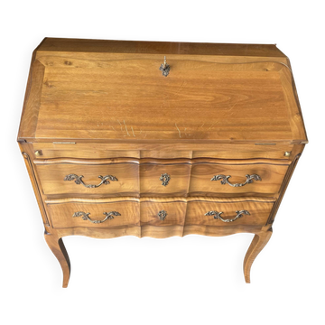 Secretaire en bois, style, Louis XV.