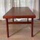 table basse en teck, Danemark années 60