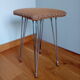 SIF foot stool Eiffel chrome metal