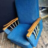 Fauteuil vintage, meuble siège ancien