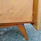 Sideboard with fin sides / compass feet from the 50s/60s
