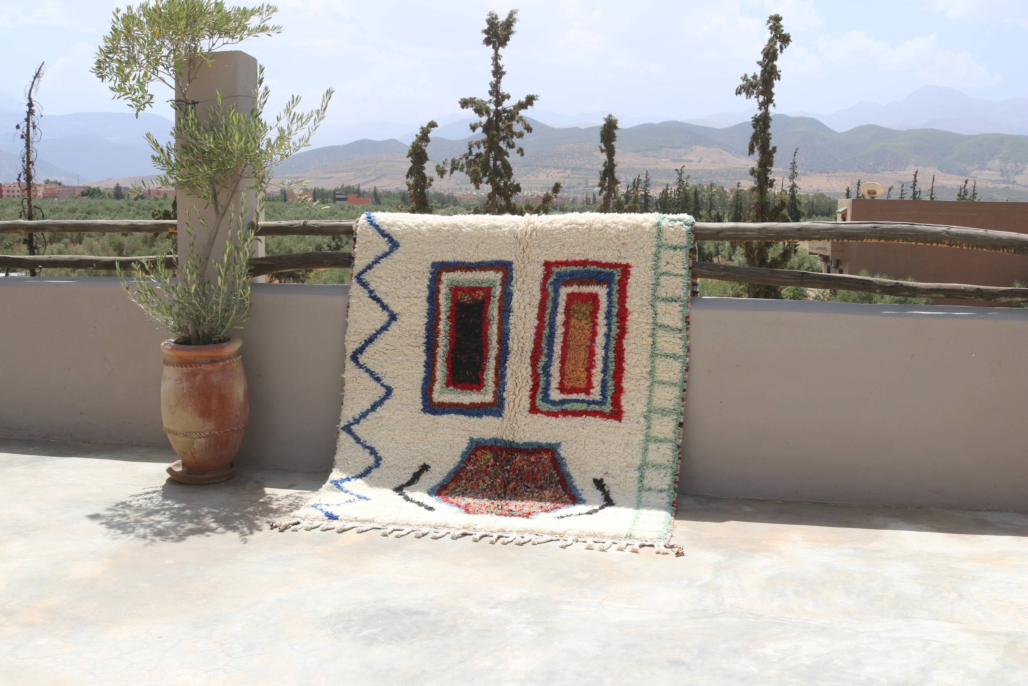 Colourful handmade rug, 250 x 160 cm - AZ835