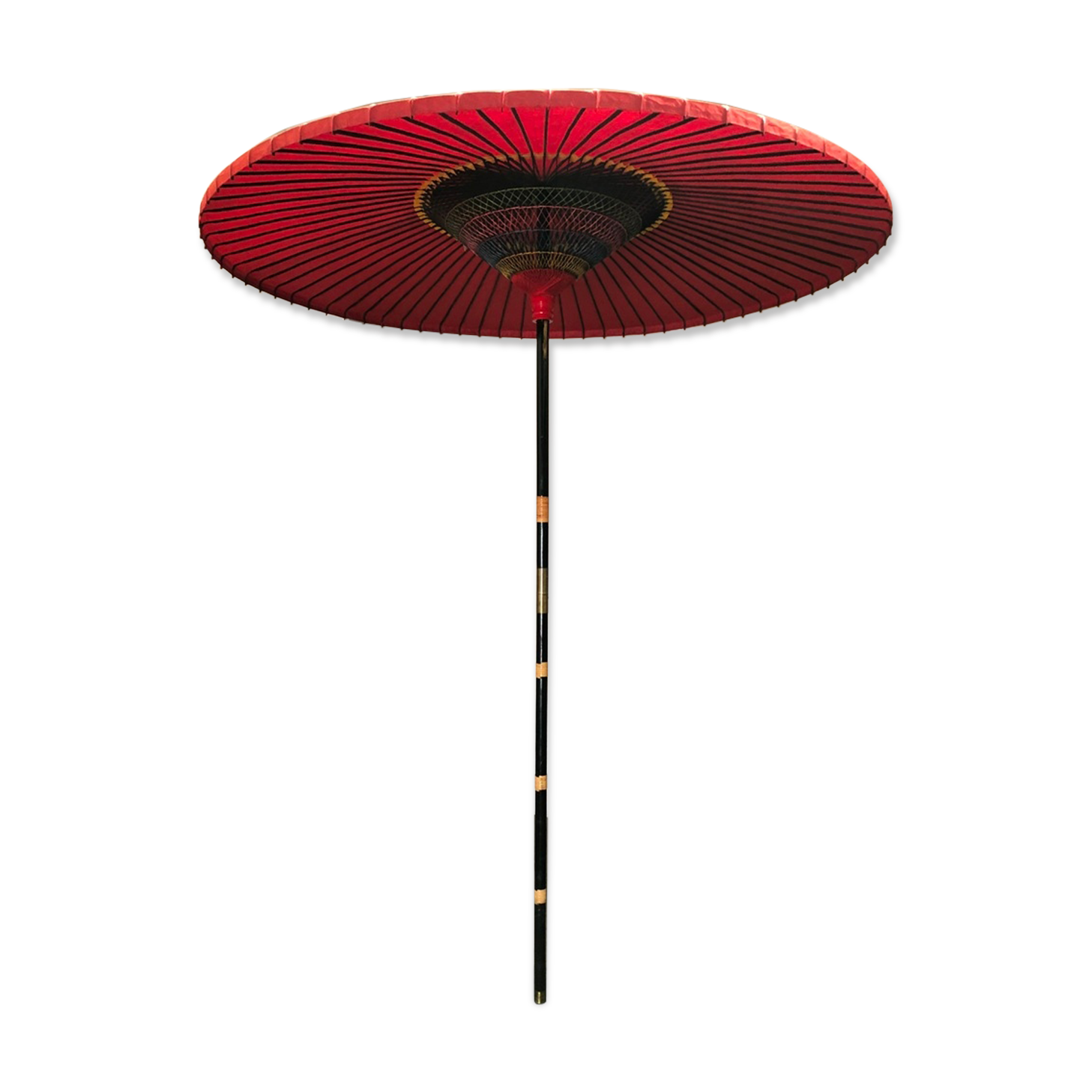 Umbrella - japanese umbrella, wagasa prestige, red