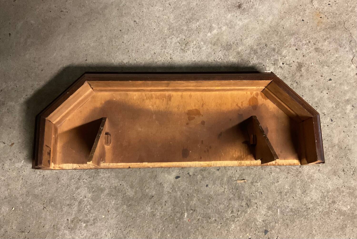 Vintage wall shelf