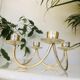 Danish chandelier in silver metal signed