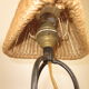 Metal and rope lamp 1950