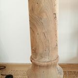 Vintage wooden floor lamp revisited