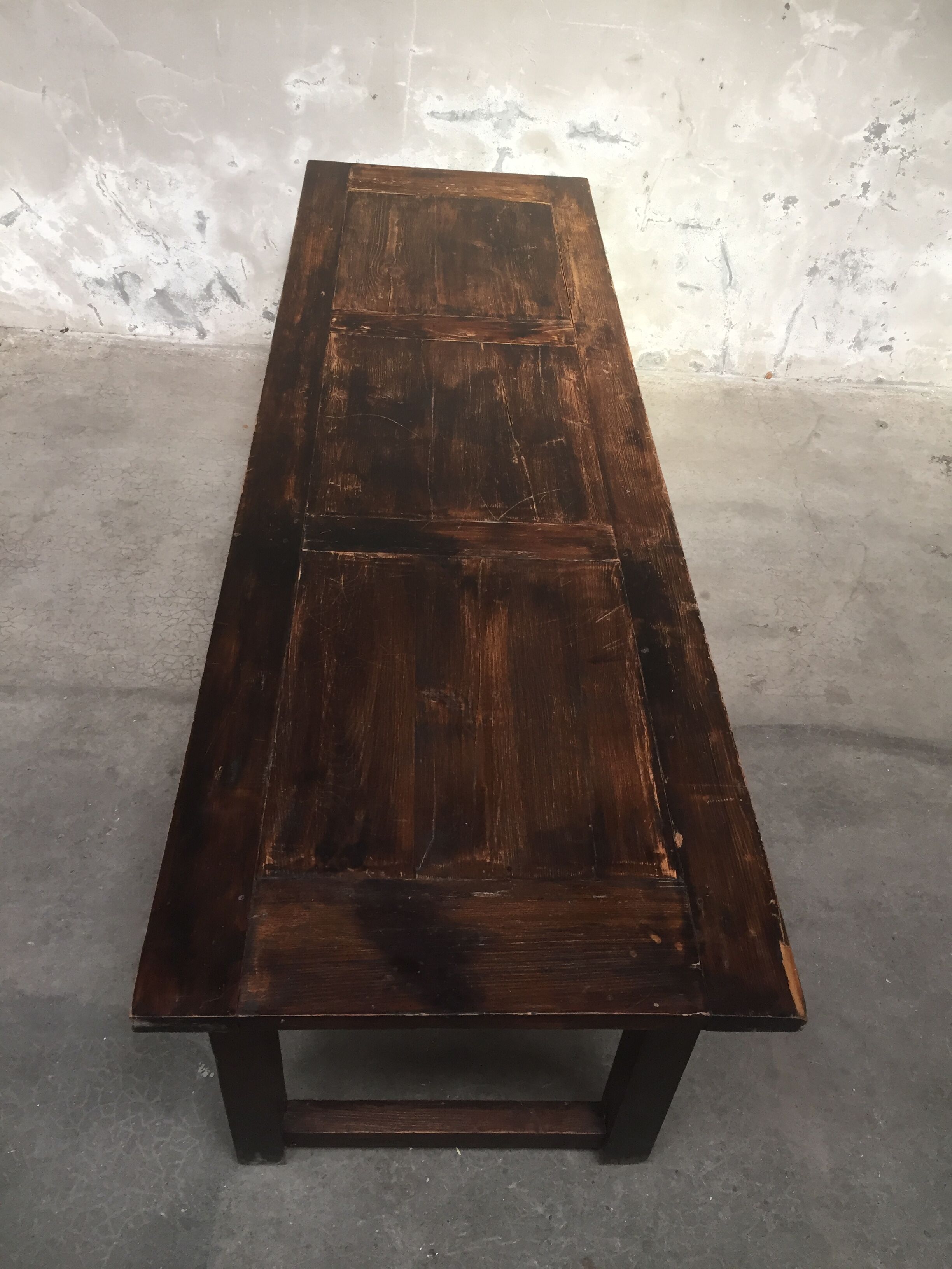 Old fir farmhouse table