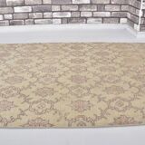 Oushak Neutral Handknotted Rug  sku 874