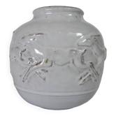Mobach vase with deer, model 217 by Bouke and Klaas Mobach, 1960s