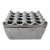 Mid-century chrome metal ashtray in the style of Ultima 15, design from the 1970s.