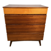 Mid-Century Retro Vintage Teak Chest of Drawers by Meredew (1960s) – Design