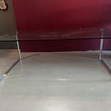 Glass coffee table