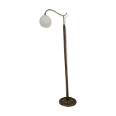 Old brass floor lamp