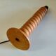 Table lamp base in solid wood, Scandinavian style - mid 20th century.