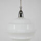 Art deco glass pendant Czechoslovakia 1950s
