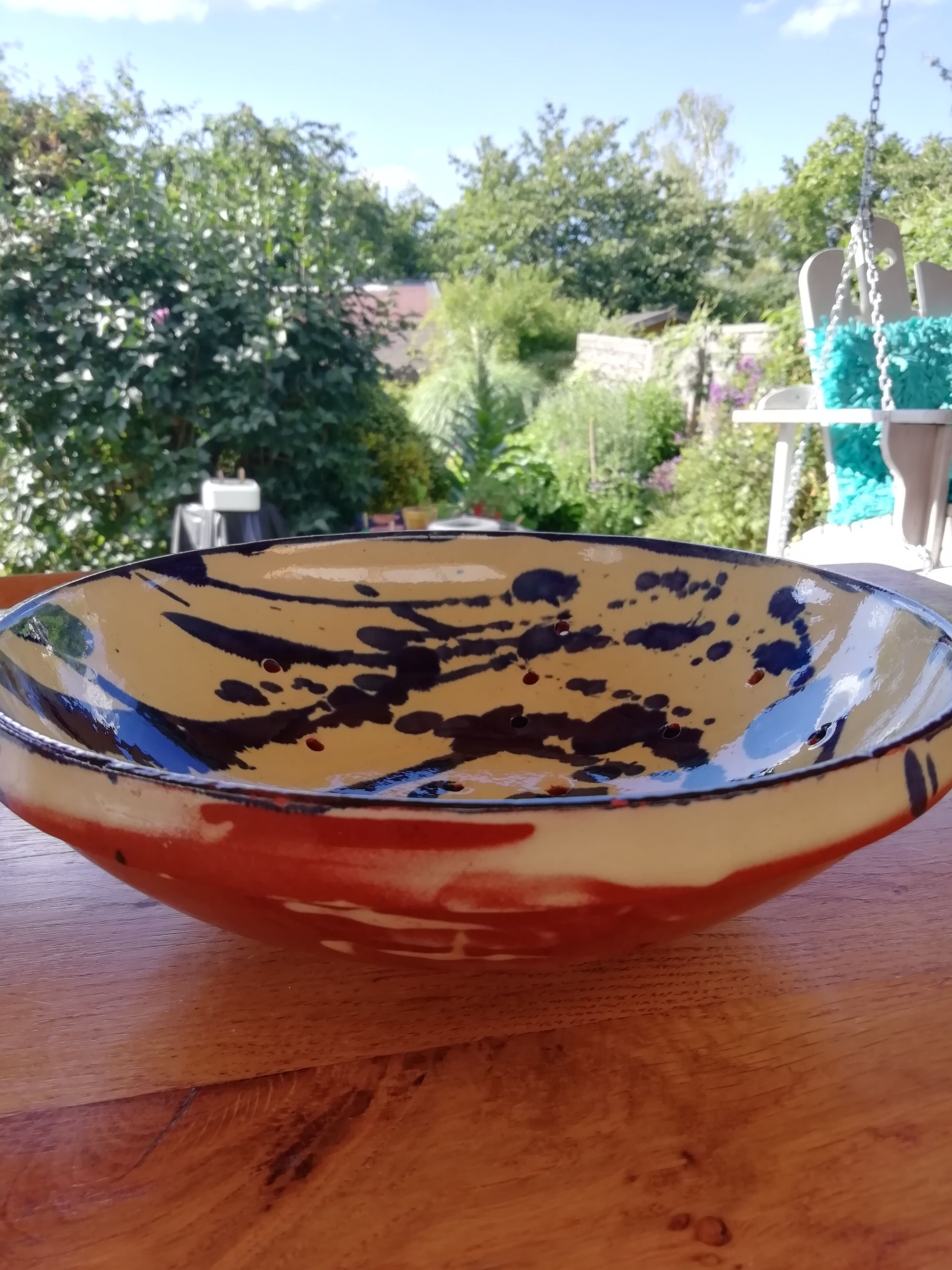 Fruit drain dish