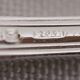 Sfam model Filet, 12 long cake forks, 16 cm, in silver-plated metal.