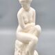 Ceramic Woman Figure, Jihokera Bechyně, 1986, Czechoslovakia
