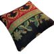 Vintage turkish kilim cushion cover , 40 x 40 cm